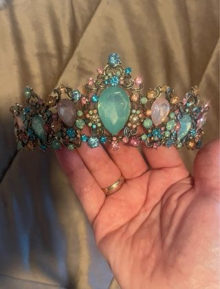 Tiara de Novia con Cristales