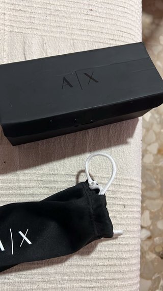 Gafas de vista Armani Exchange mujer doradas