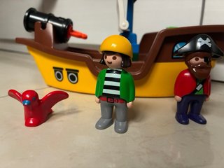 Barco Pirata Playmobil 123