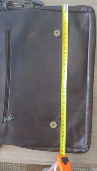Bolso bandolera de cuero
