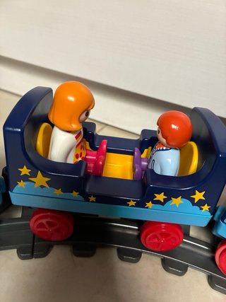 Tren Playmobil 123 con figuras