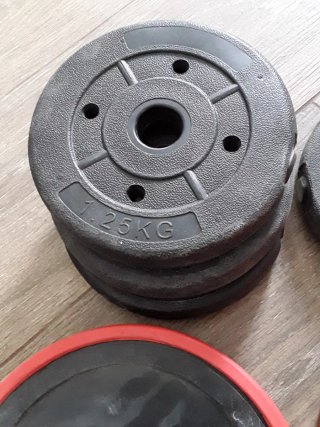 Discos de pesas 2.5kg y 1kg