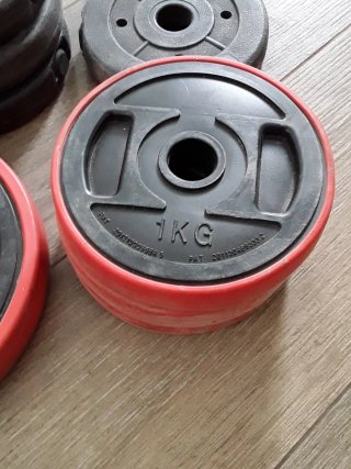 Discos de pesas 2.5kg y 1kg