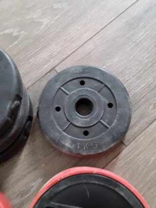 Discos de pesas 2.5kg y 1kg