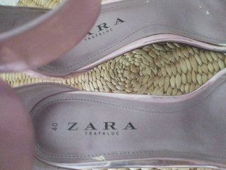 Zapatos Zara Talla 40 Mujer Rosa
