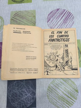 LOS 4 FANTASTICOS  N°5  TACO