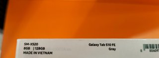 SAMSUNG GALAXY TAB S10 FE 128GB 8GB RAM PRECINTADO