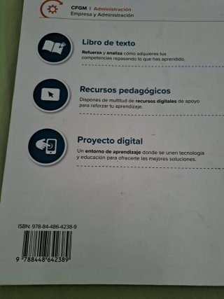 Libros grado medio gestión administración