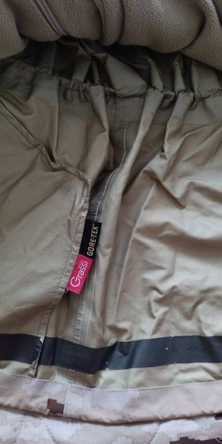 Chaqueta Goretex y forro polar M-L
