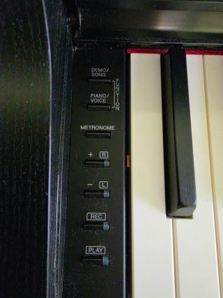 Piano Yamaha Arius YDP-164 Negro con Banqueta