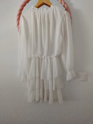 Vestido blanco hippie sin estrenar