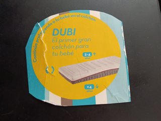 Cuna bebé con ruedas y colchón