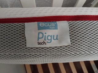 Cuna bebé con ruedas y colchón