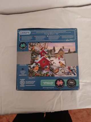Puzzle Gibsons Winter Wings 1000 Piezas
