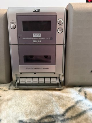 Mini Cadena JVC UX-G1 CD MP3 Cassette