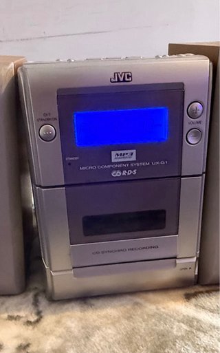 Mini Cadena JVC UX-G1 CD MP3 Cassette