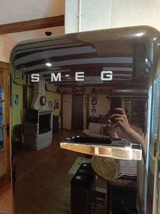 Frigorífico SMEG Retro Negro