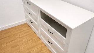 Cómoda IKEA Songesand 6 cajones blanca