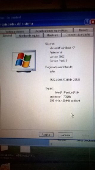 HP Compaq nx9030 Portátil