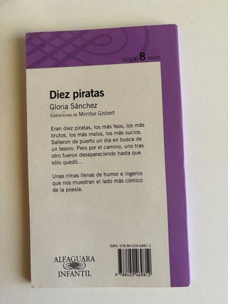 Libro diez piratas
