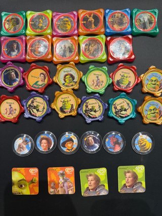 Lote Tazos Shrek