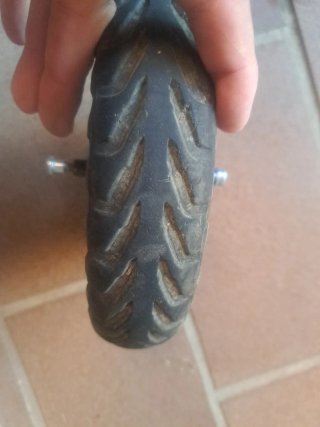 Ruedas patinete eléctrico con disco de freno