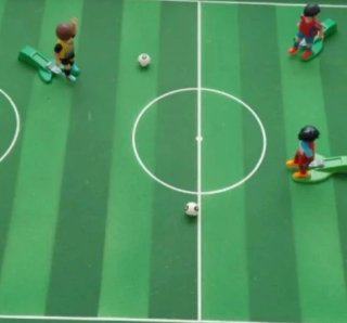 Futbolín Maleta Playmobil 8 Jugadores