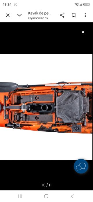 Kayak KOL Outdoor A PEDALES