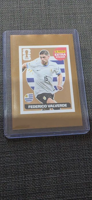 Federico Valverde Extra Stickers Mundial 2026