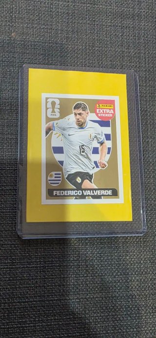 Federico Valverde Extra Stickers Mundial 2026