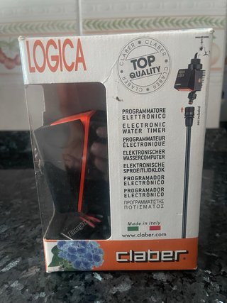 Programador de riego Claber Logica