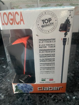 Programador de riego Claber Logica