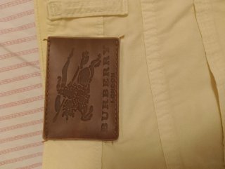 Pantaloni Burberry cotone tg 46