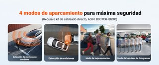 VANTRUE N4 Pro S Dashcam 3 Canales 4K  HDR WIFI