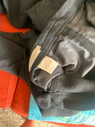 Americana y pantalón gris