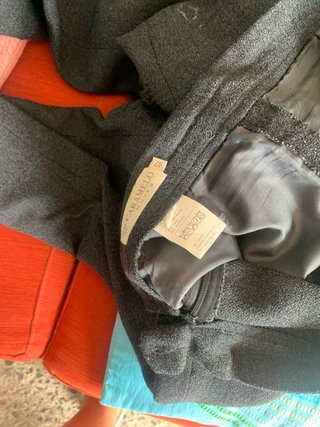 Americana y pantalón gris