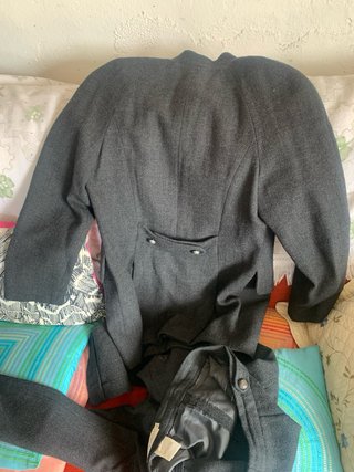 Americana y pantalón gris