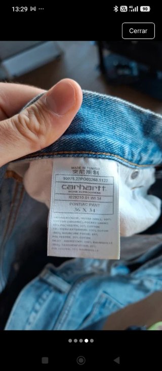 Pantalones Carhartt(tallaje ancho)