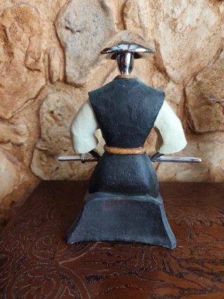 Lote 4 Figuras Orientales / Samuráis