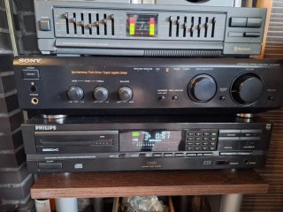 Equipo de Sonido modular, Sony, sherwood,phillips