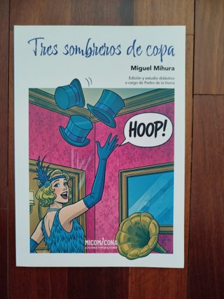 Libro de lectura de teatro Tres sombreros de copa