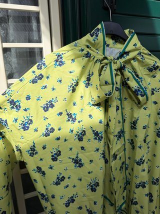 Camicia Zara stampata con fiocco