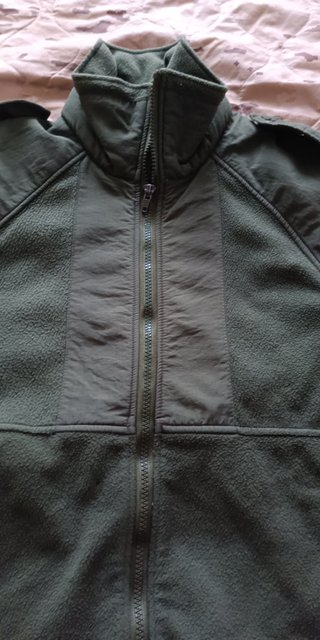 Chaqueta polar verde militar España talla 0