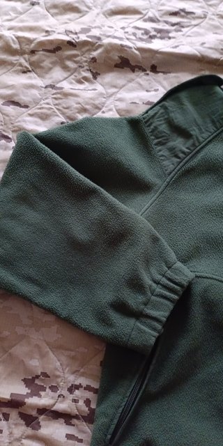 Chaqueta polar verde militar España talla 0