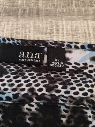 Blusa ANA Talla Única Estampada Goma Inferior