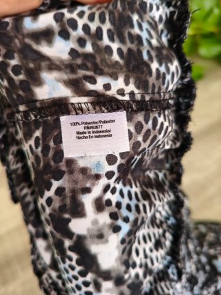 Blusa ANA Talla Única Estampada Goma Inferior
