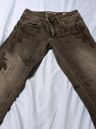 Pantalones Salsa Push Up Wonder Negros/Grises