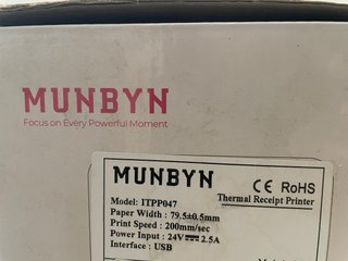 Impresora Térmica MUNBYN