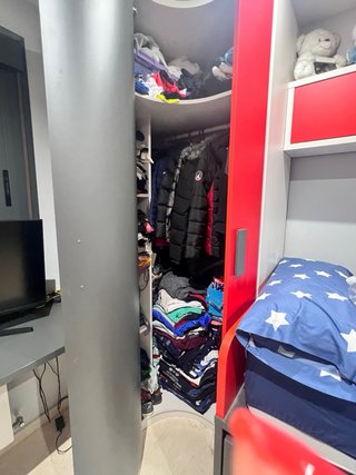 Dormitorio juvenil cama nido amplio