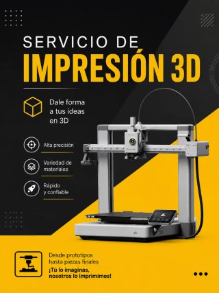 Servicio de Impresión 3D